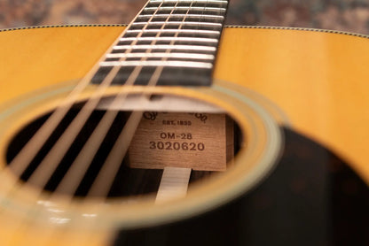 Martin OM-28 Standard Series Acoustic Guitar with Hardshell Case