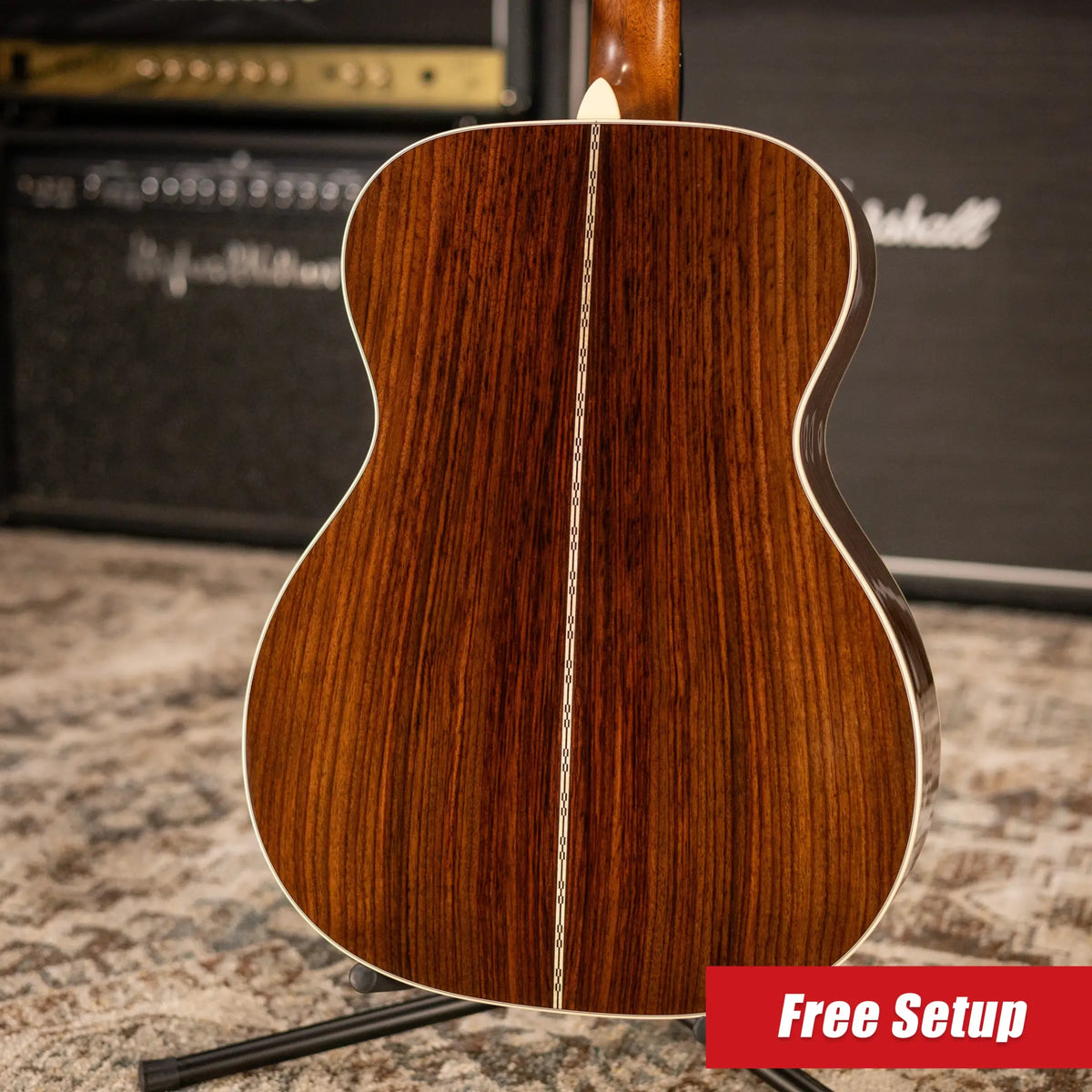 Martin OM-28 Standard Series Acoustic Guitar with Hardshell Case