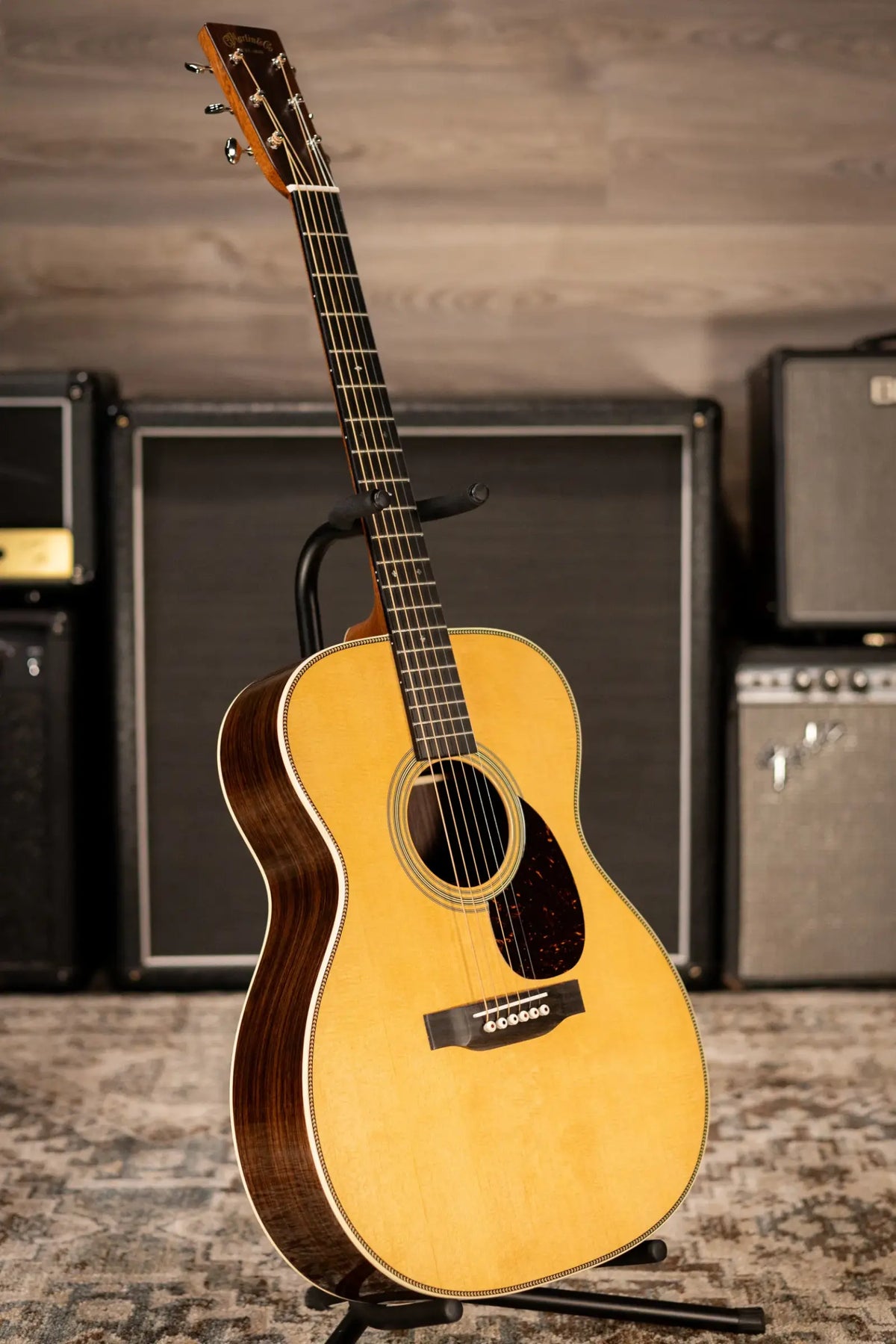 Martin OM-28 Standard Series Acoustic Guitar with Hardshell Case
