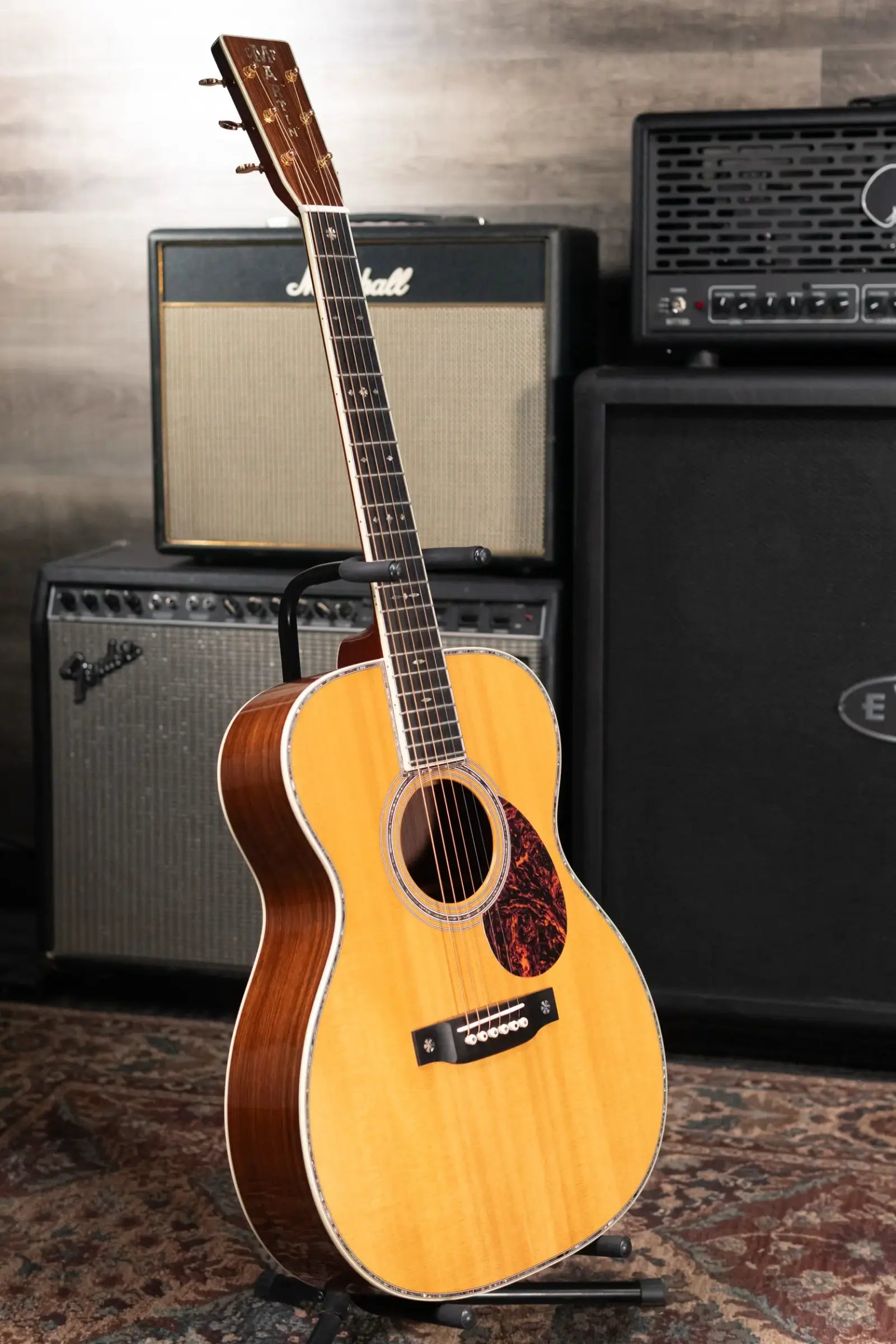 Martin OM-42 Acoustic Guitar with Hardshell Case - Used