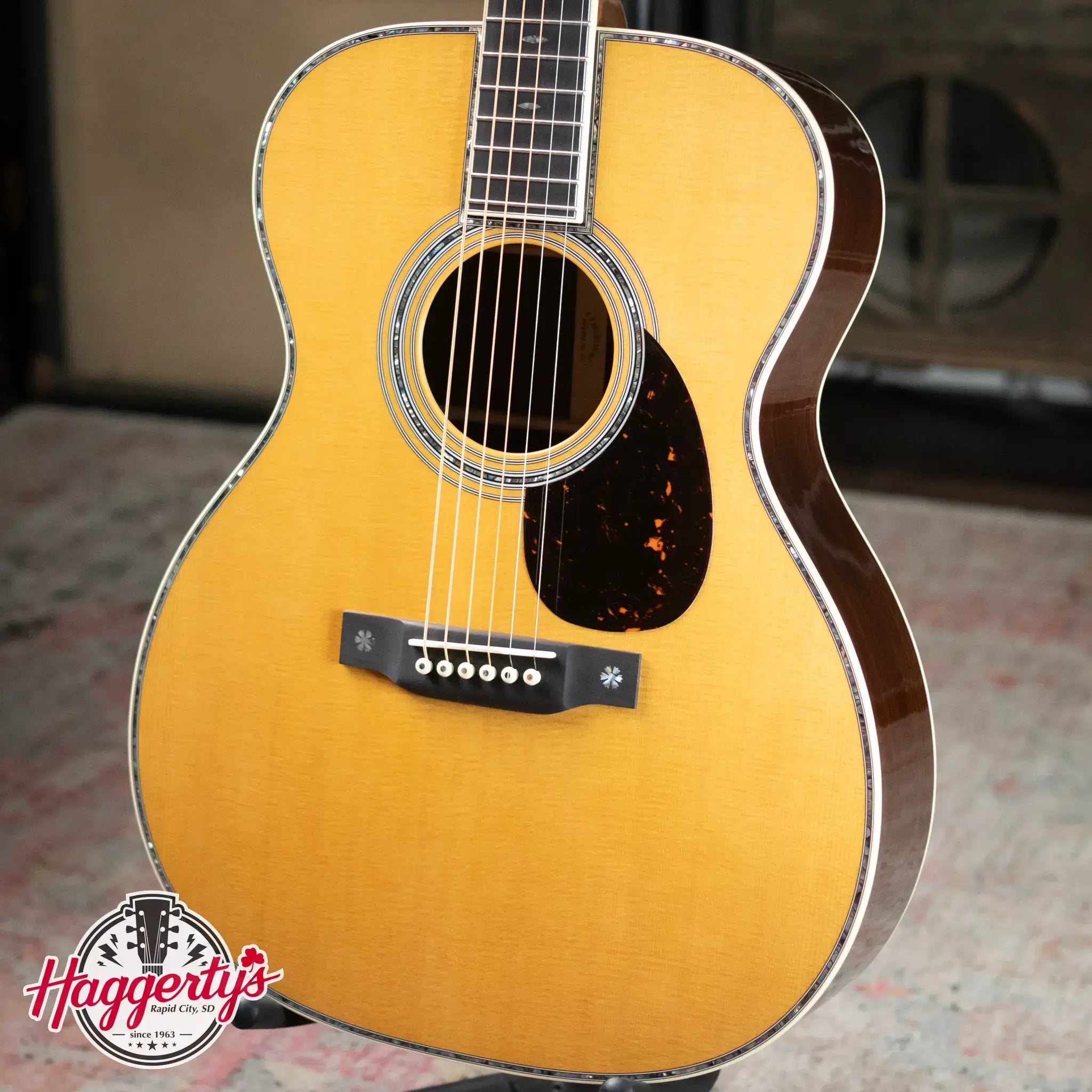 Martin OM-42 Acoustic Guitar with Hardshell Case