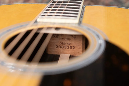 Martin OM-42 Standard Series Acoustic Guitar with Hardshell Case
