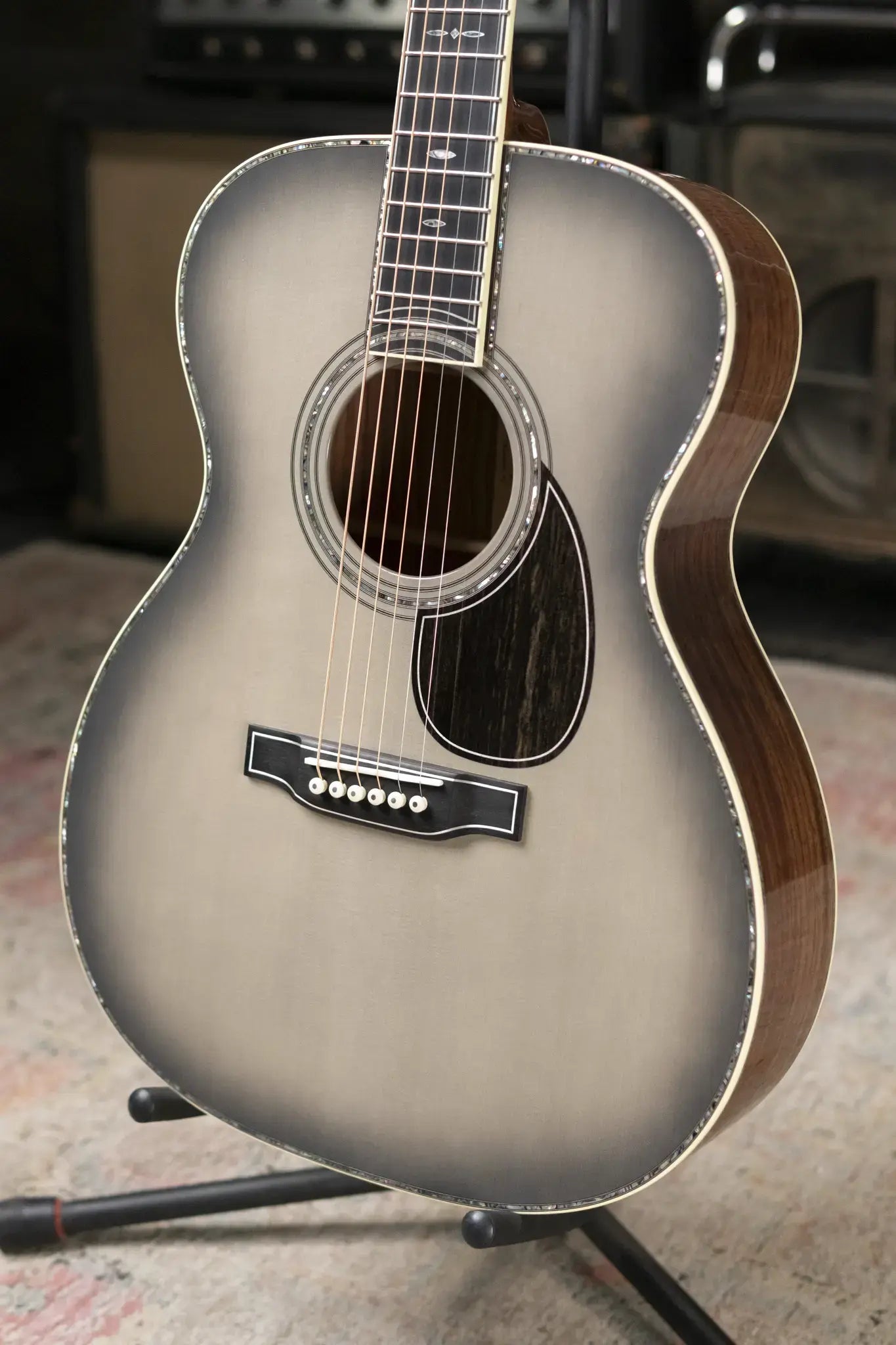 Martin OM-45JM 20th Anniversary John Mayer Signature Acoustic/Electric Guitar with Hardshell Case