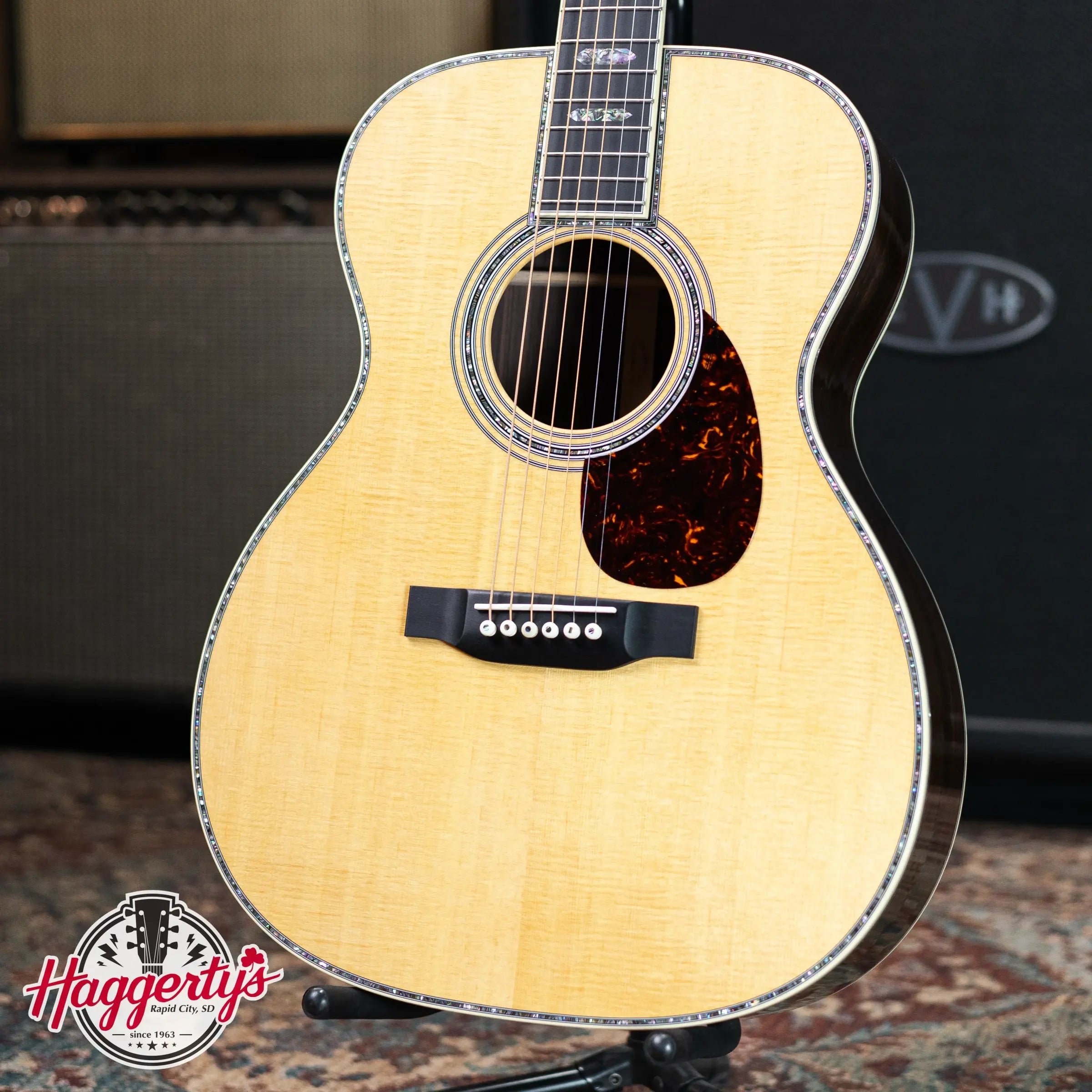 Martin OM-45 Acoustic Guitar with Hardshell Case