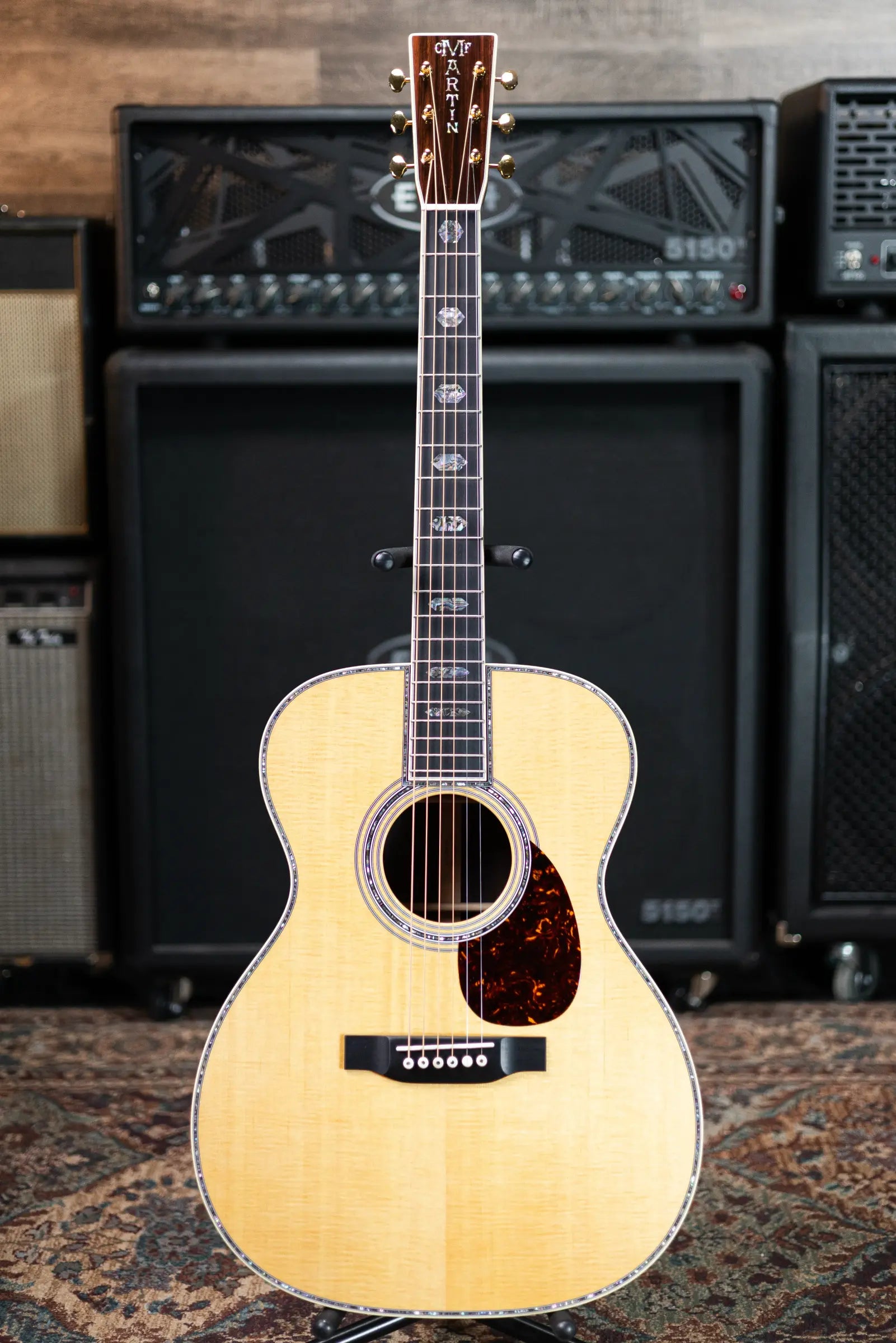 Martin OM-45 Acoustic Guitar with Hardshell Case