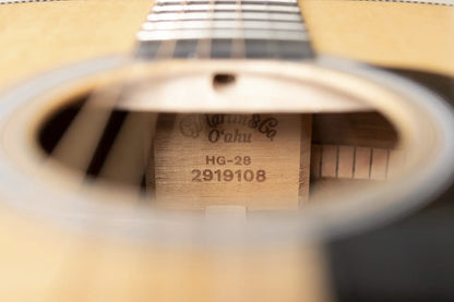 Martin O'ahu HG-28 Acoustic Guitar with Gig Bag