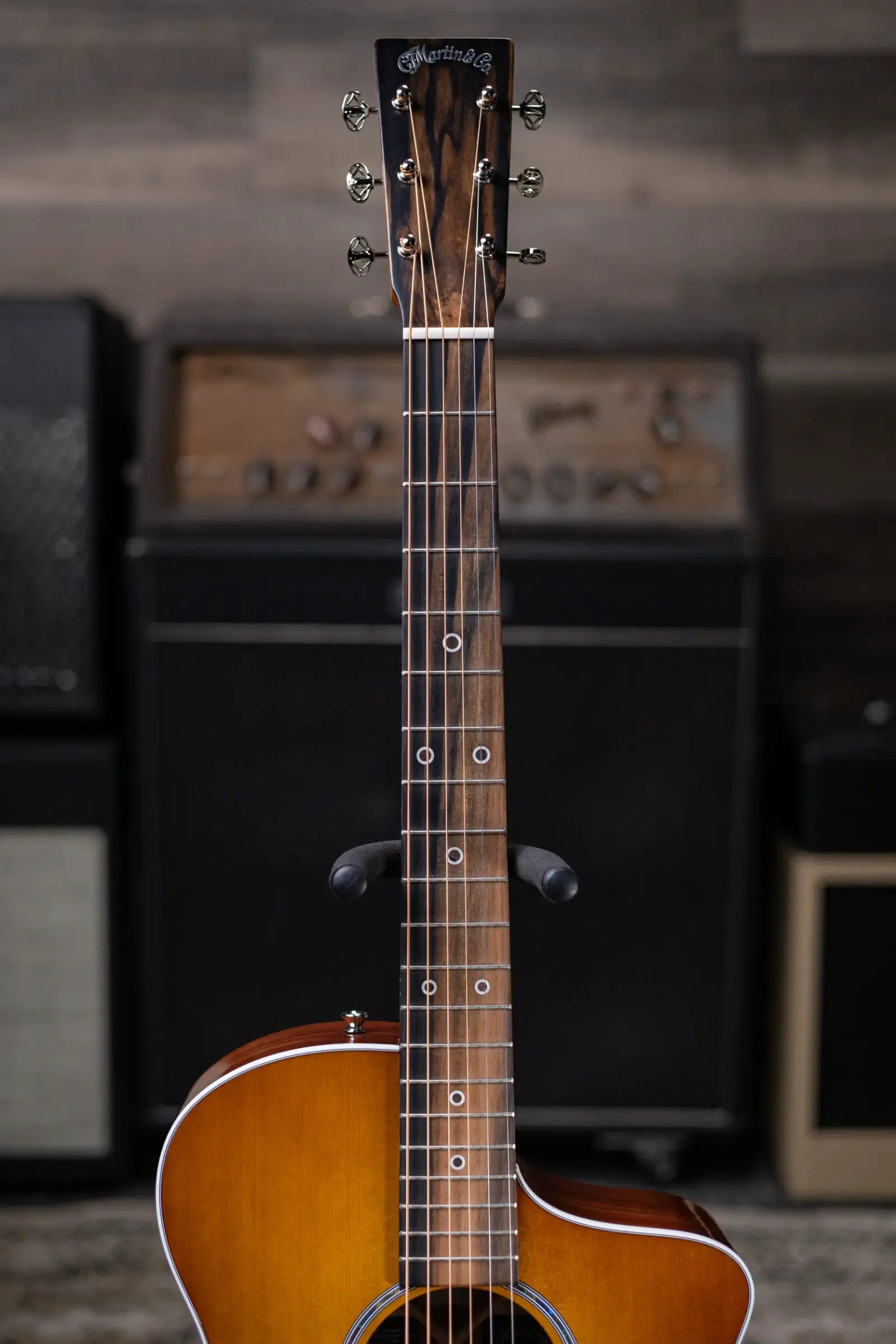 Martin Road Series SC-13E Modern Acoustic/Electric Guitar - Mezcal Burst with Gig Bag