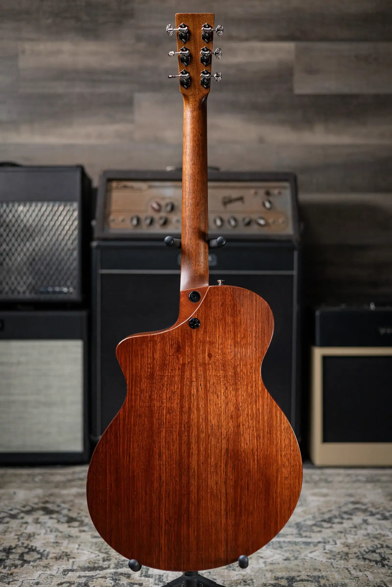 Martin Road Series SC-13E Modern Acoustic/Electric Guitar - Mezcal Burst with Gig Bag