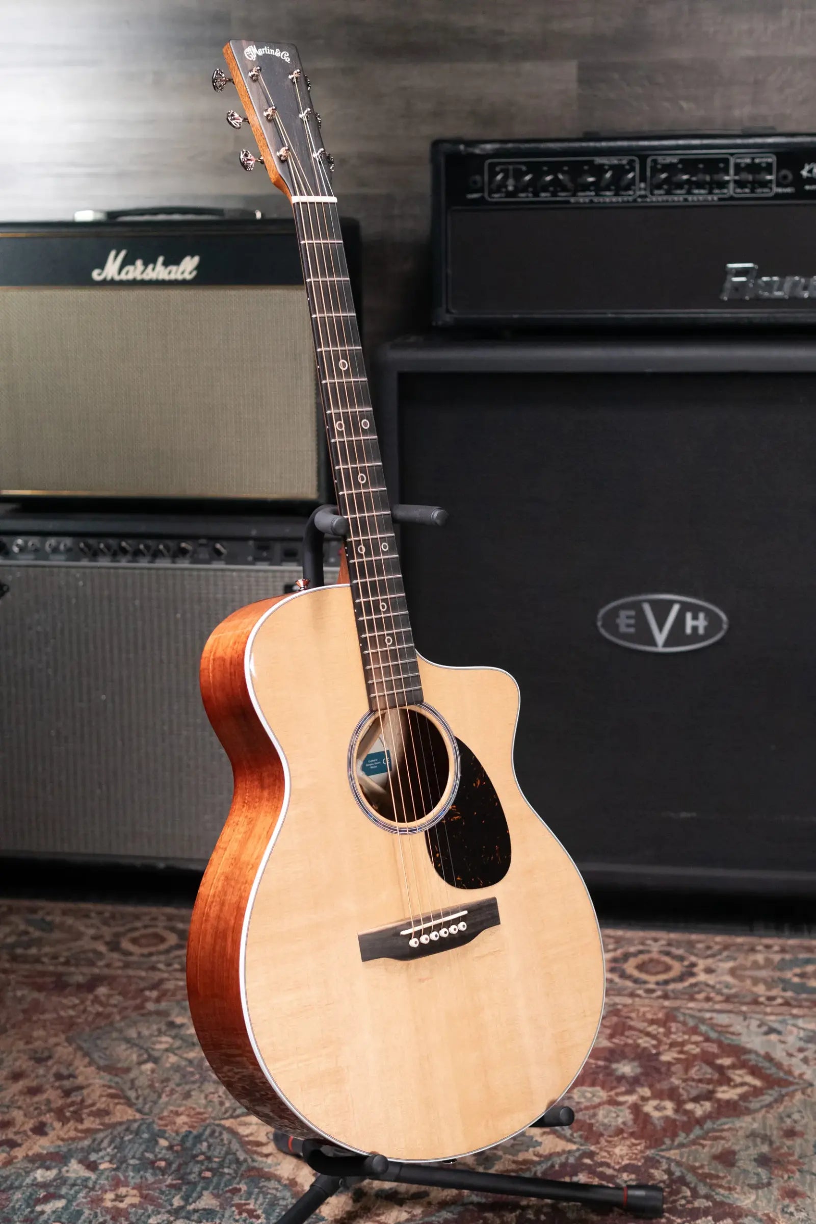 Martin Road Series SC-13E Modern Acoustic/Electric Guitar with Gig Bag