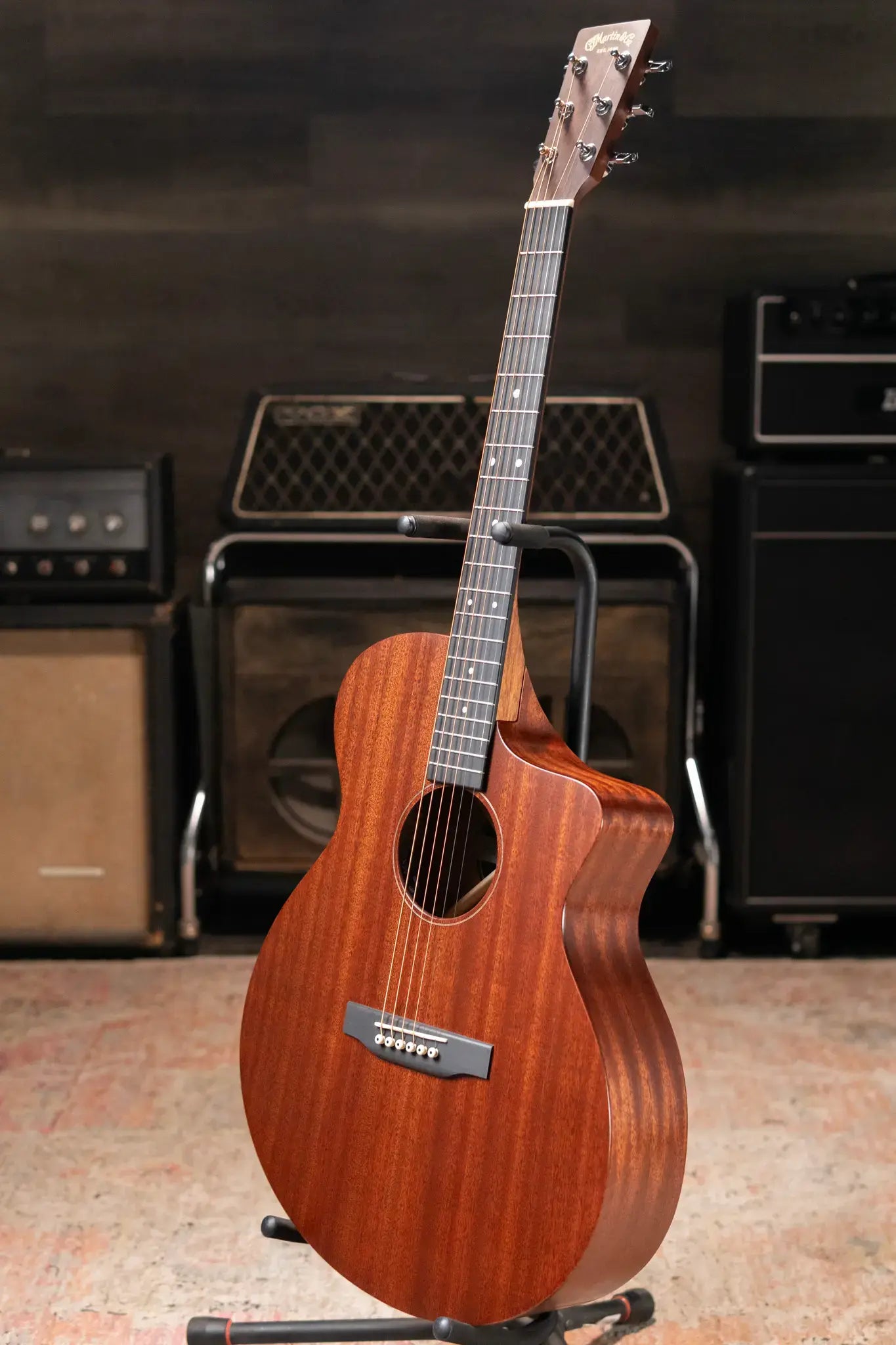 Martin SC-10E-02 Acoustic/Electric Guitar - Sapele with Gig Bag