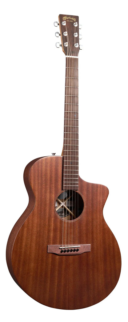 Martin SC-10E Modern Sapele Acoustic/Electric Guitar - Dark Mahogany with Softshell Gig Bag
