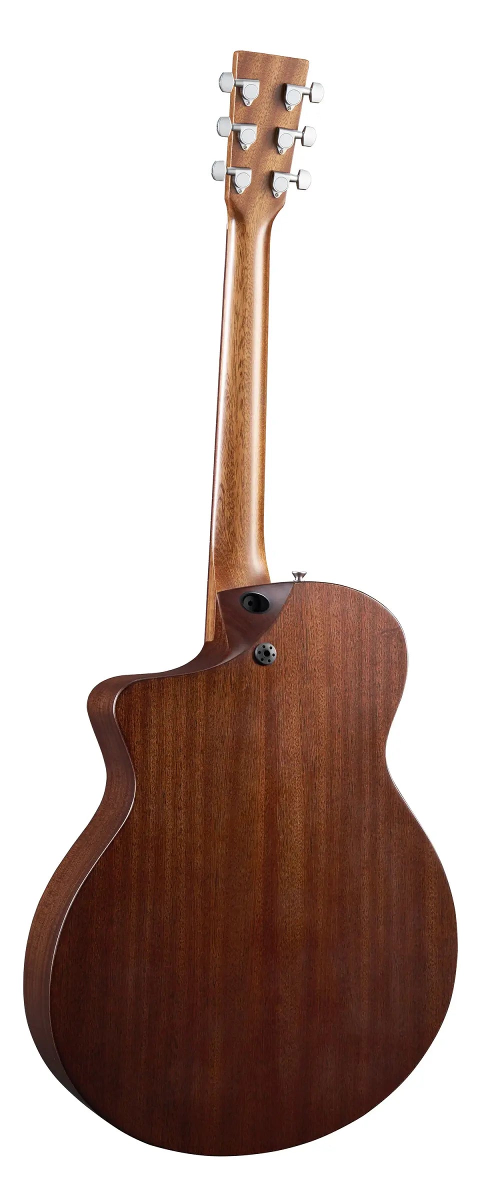 Martin SC-10E Modern Sapele Acoustic/Electric Guitar - Dark Mahogany with Softshell Gig Bag