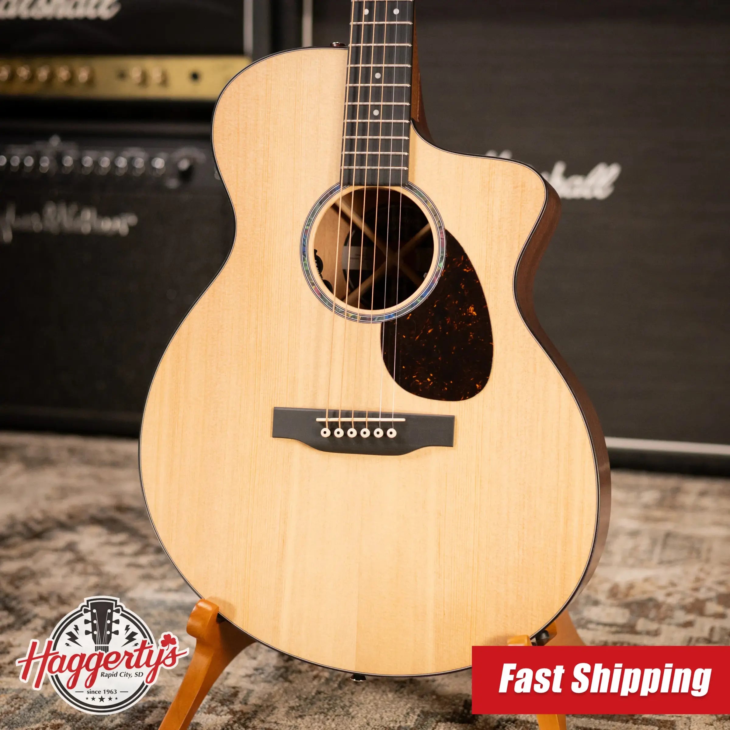 Martin SC-10E Spruce Acoustic/Electric Guitar with Gig Bag