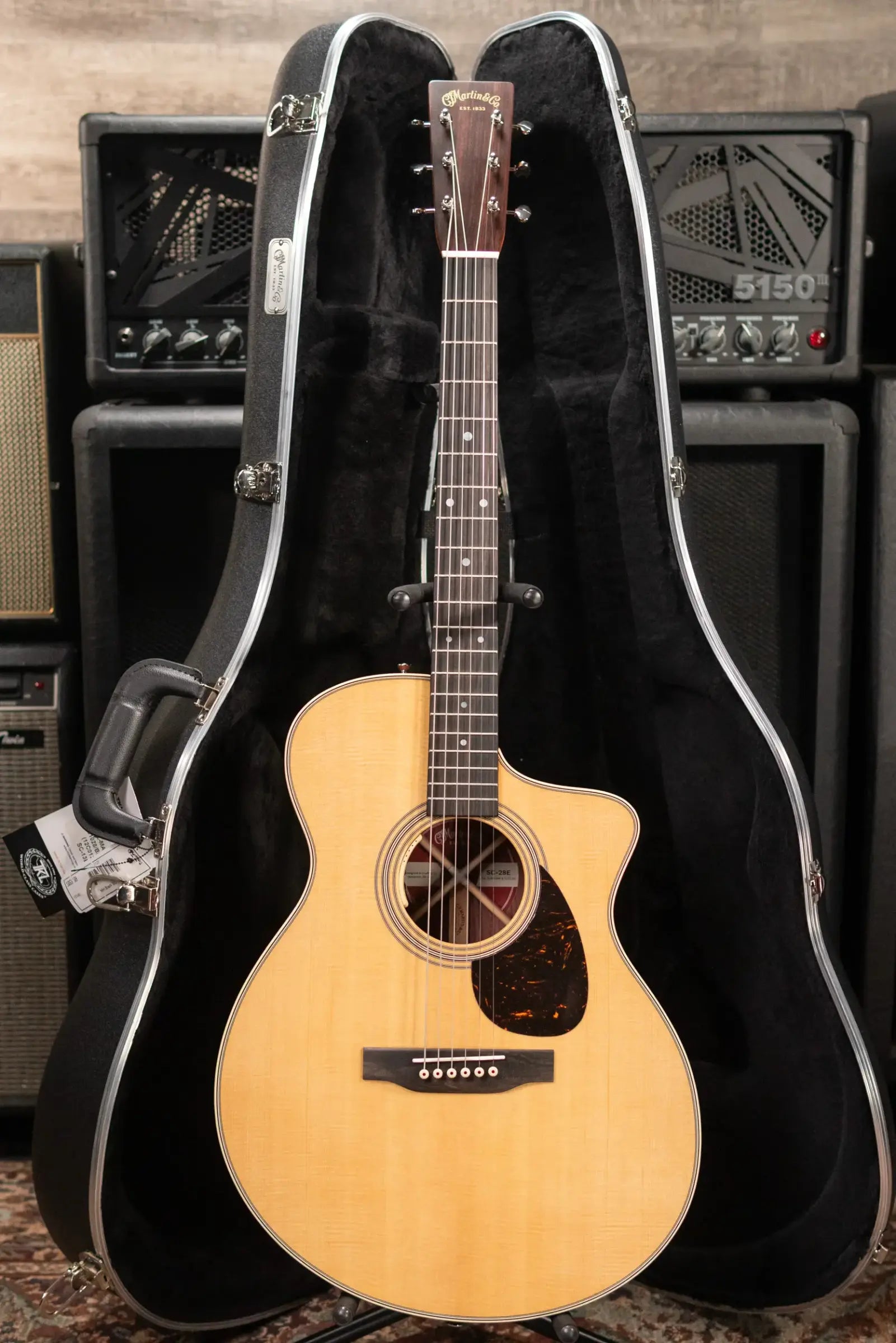 Martin SC-28E Acoustic/Electric Guitar with Hardshell Case