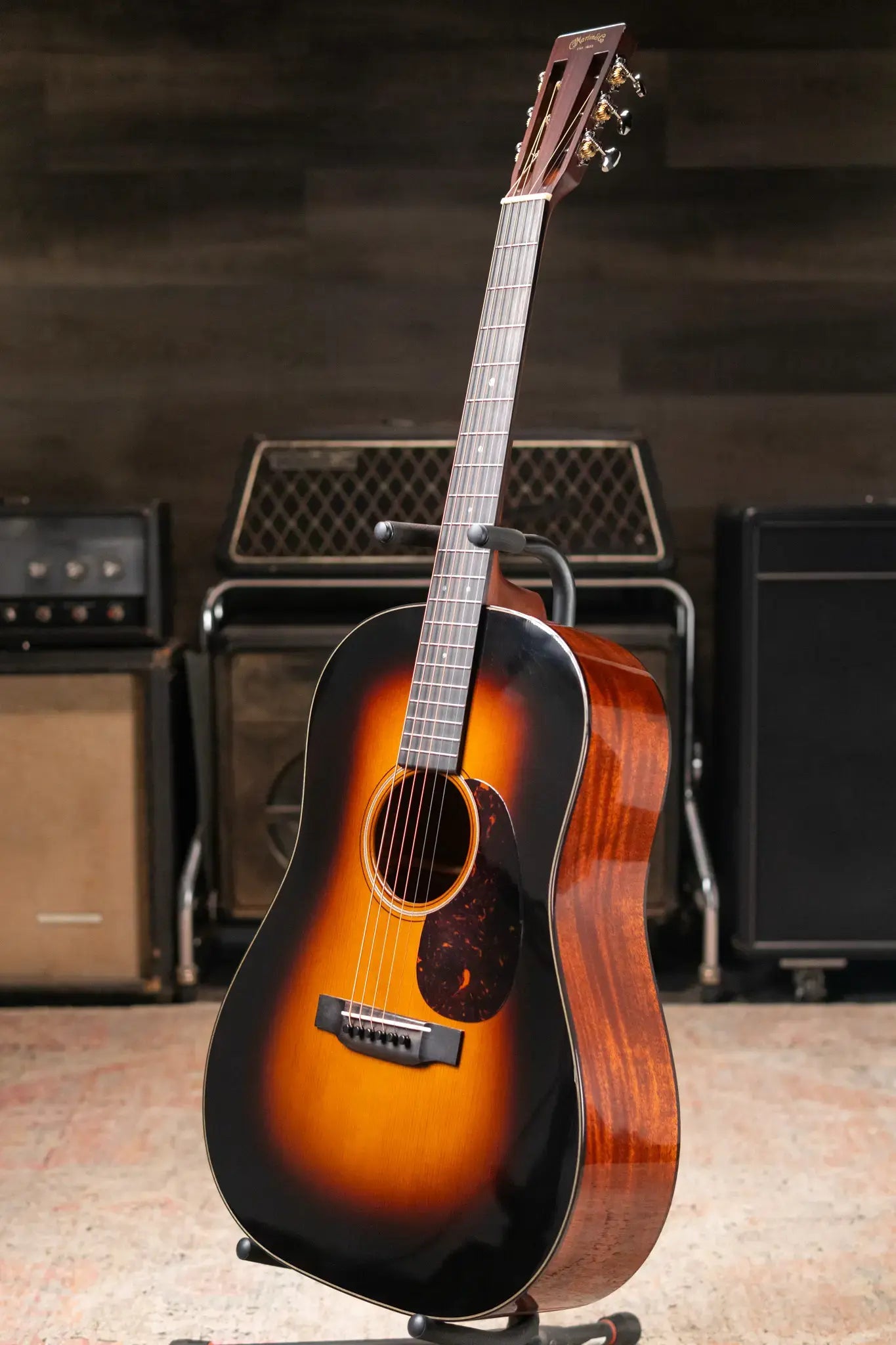 Martin Special 18-Style D-12F Sinker Mahogany Acoustic Guitar 1935 Sunburst with Hardshell Case (1 of 27) - Used