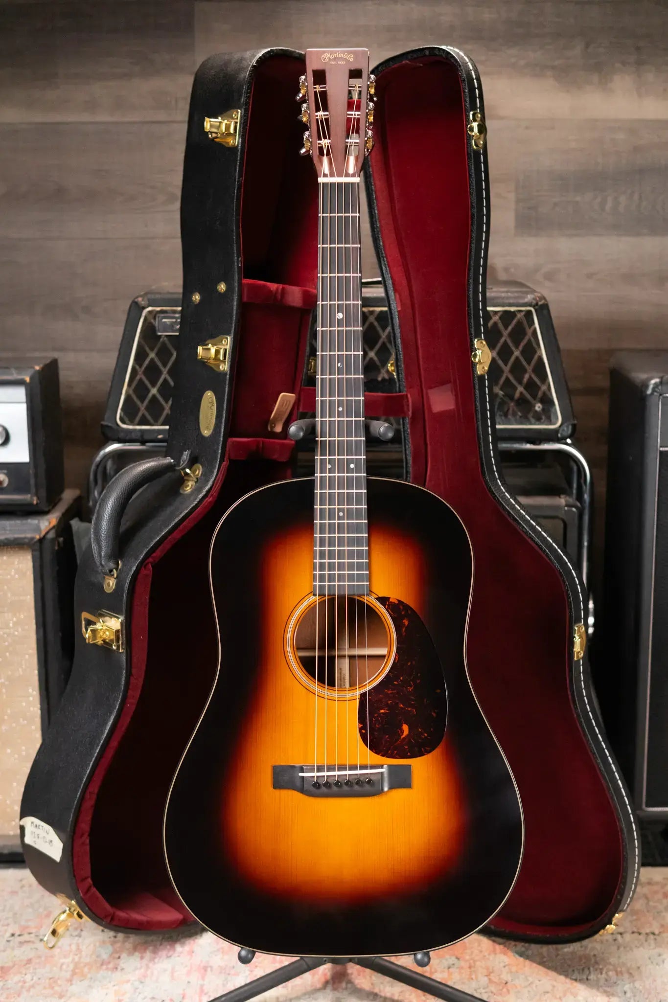 Martin Special 18-Style D-12F Sinker Mahogany Acoustic Guitar 1935 Sunburst with Hardshell Case (1 of 27) - Used