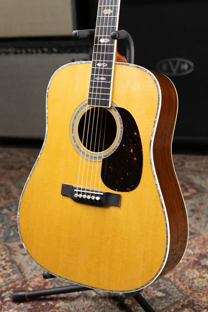 Martin Standard D-41 Acoustic-Electric Guitar, Natural with Hardshell Case - Used