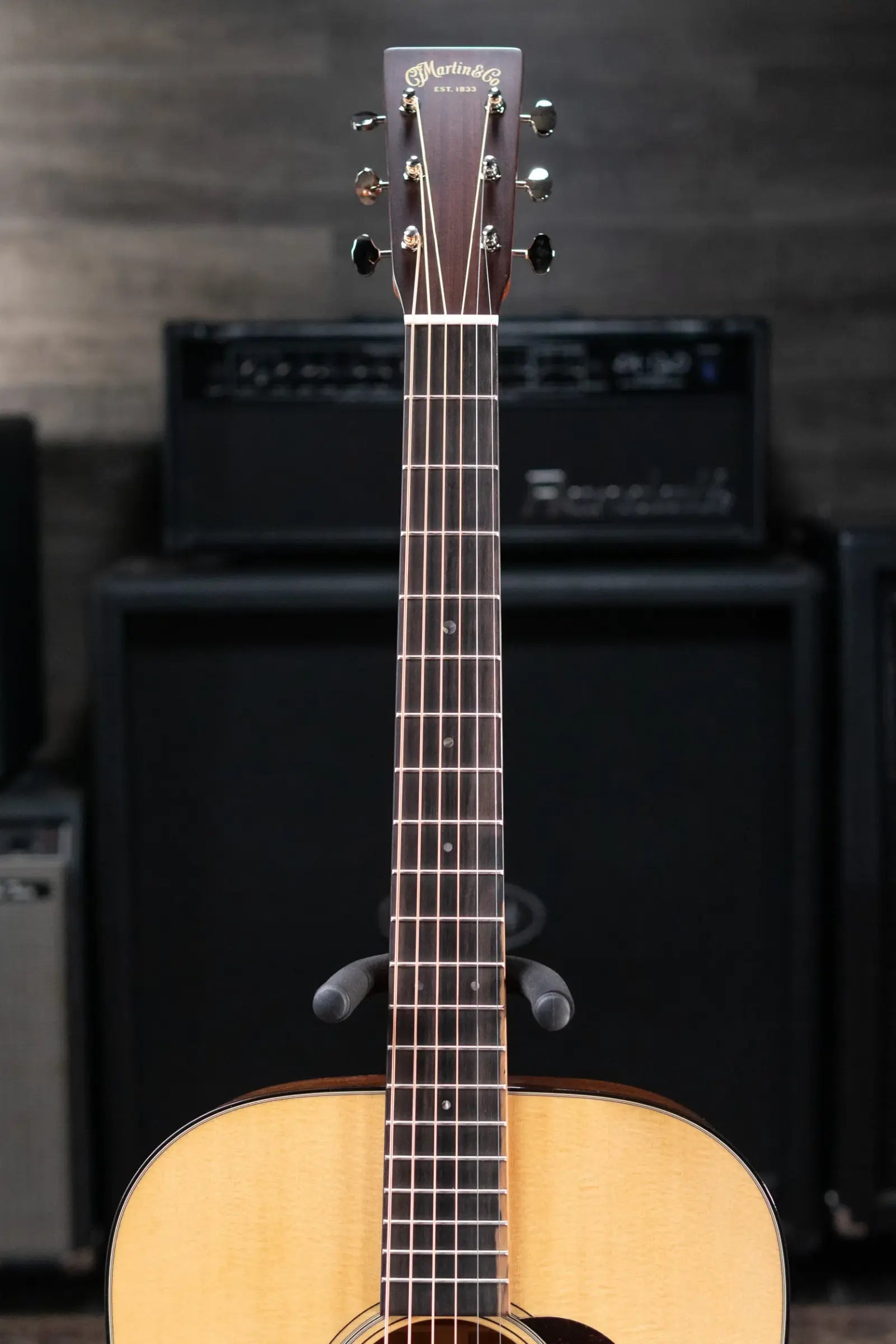 Martin Super D-18 Acoustic Guitar - Natural with Hardshell Case