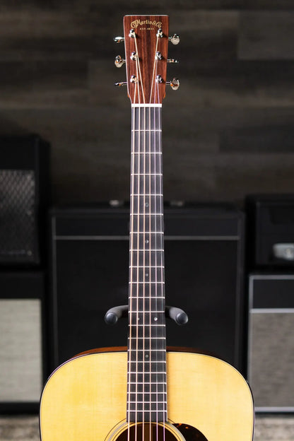 Martin Super D-18 Acoustic Guitar - Natural with Hardshell Case