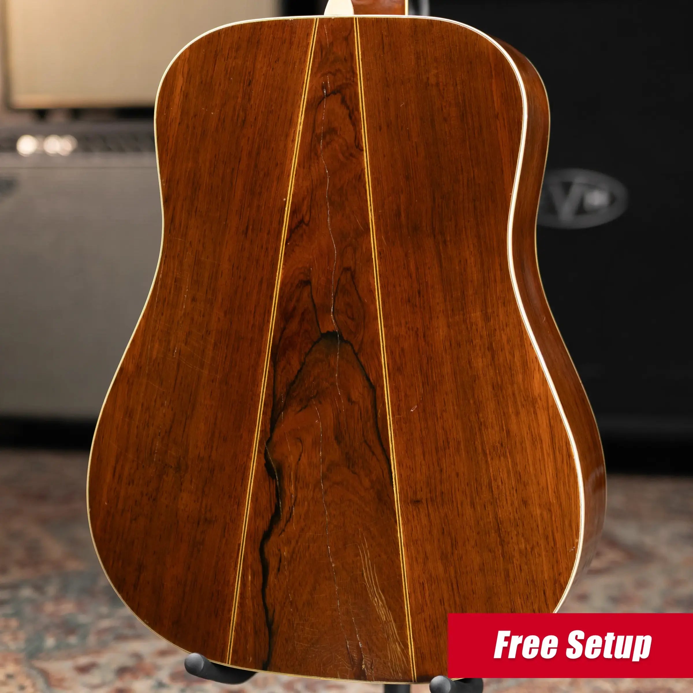 Martin Vintage 1965 D-35 Dreadnought Brazilian Rosewood/Spruce Acoustic Guitar with Hardshell Case - Used