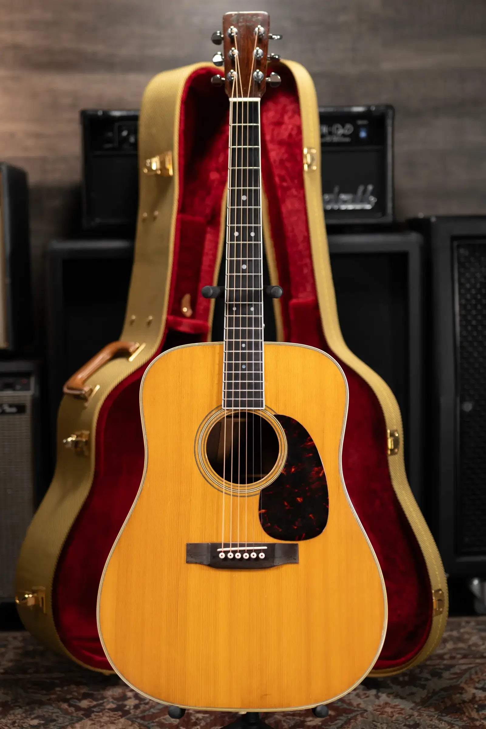 Martin Vintage 1965 D-35 Dreadnought Brazilian Rosewood/Spruce Acoustic Guitar with Hardshell Case - Used