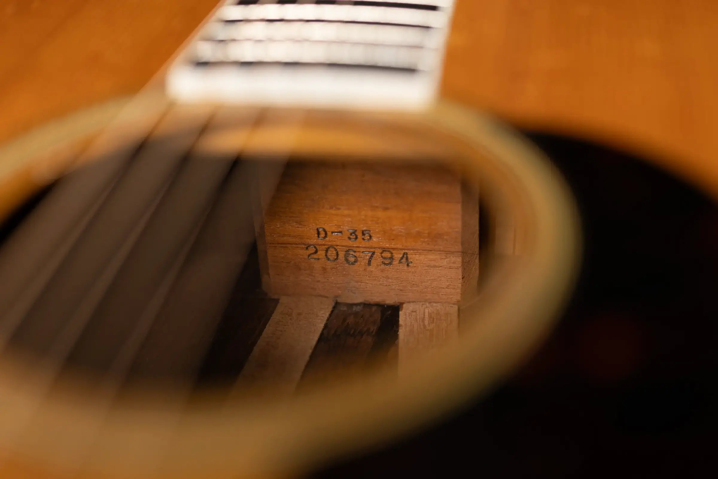 Martin Vintage 1965 D-35 Dreadnought Brazilian Rosewood/Spruce Acoustic Guitar with Hardshell Case - Used