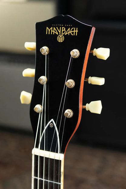 Maybach Convair Masterbuilt Electric Guitar - Aged British Racing Green with Hardshell Case