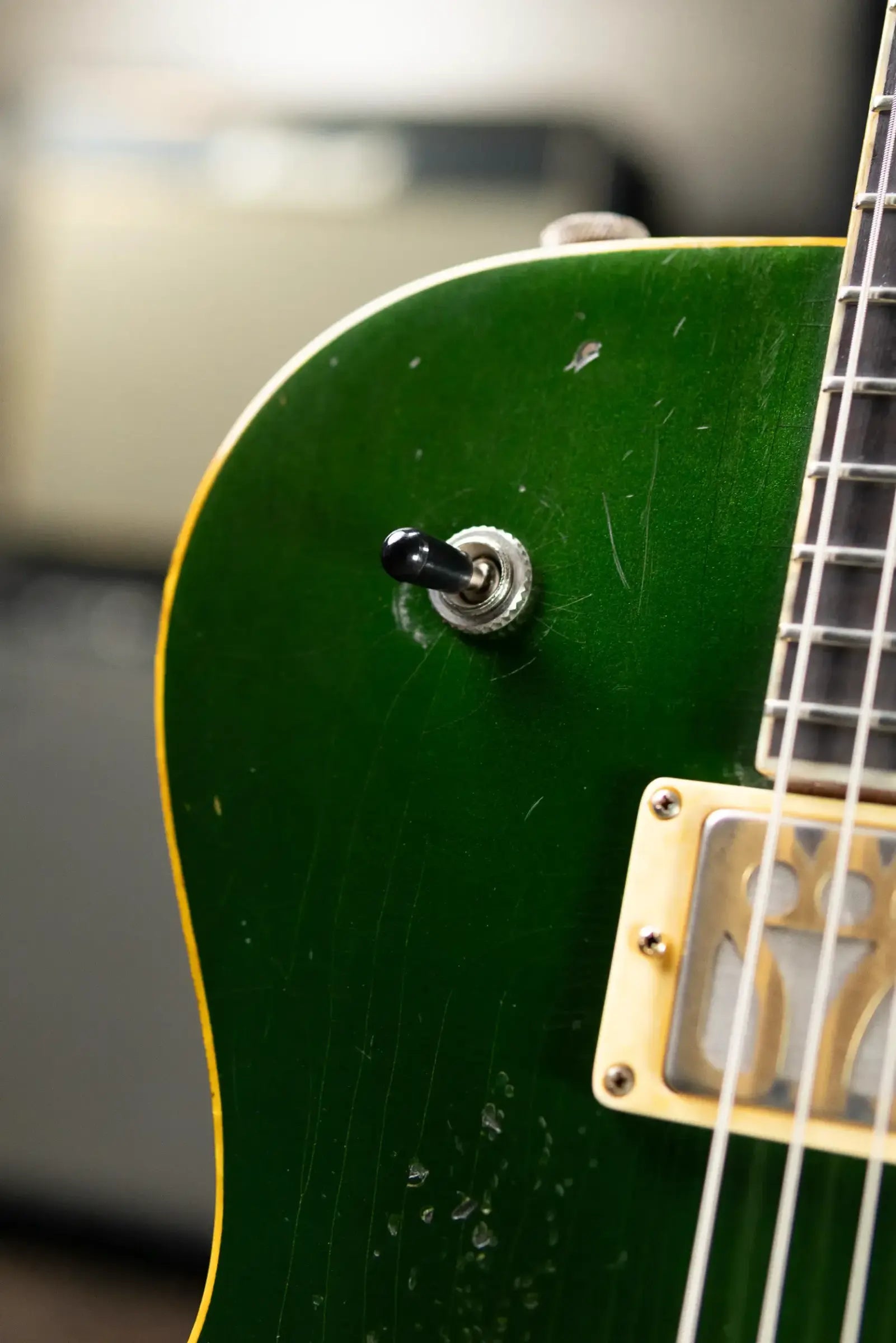 Maybach Convair Masterbuilt Electric Guitar - Aged British Racing Green with Hardshell Case