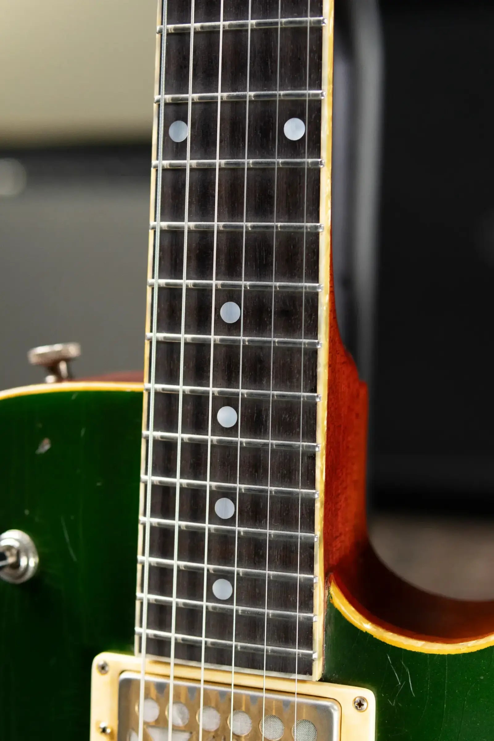 Maybach Convair Masterbuilt Electric Guitar - Aged British Racing Green with Hardshell Case