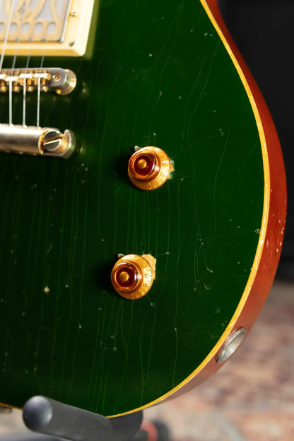 Maybach Convair Masterbuilt Electric Guitar - Aged British Racing Green with Hardshell Case