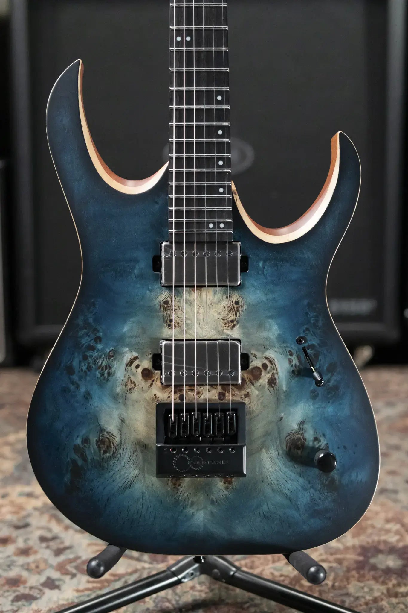 Mayones Duvell Elite 4Ever 6 Electric Guitar - Turquoise Iris