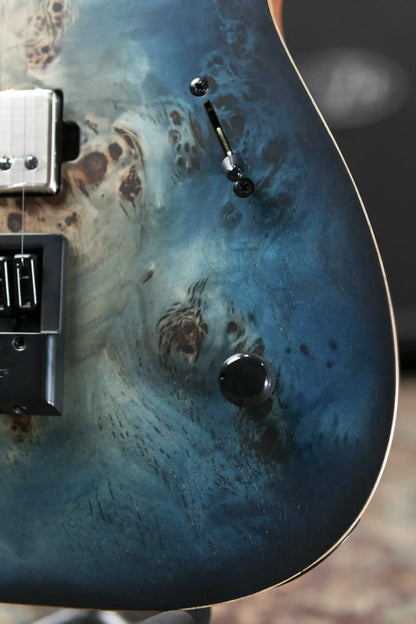 Mayones Duvell Elite 4Ever 6 Electric Guitar - Turquoise Iris