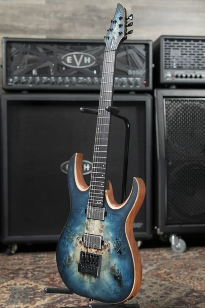 Mayones Duvell Elite 4Ever 6 Electric Guitar - Turquoise Iris