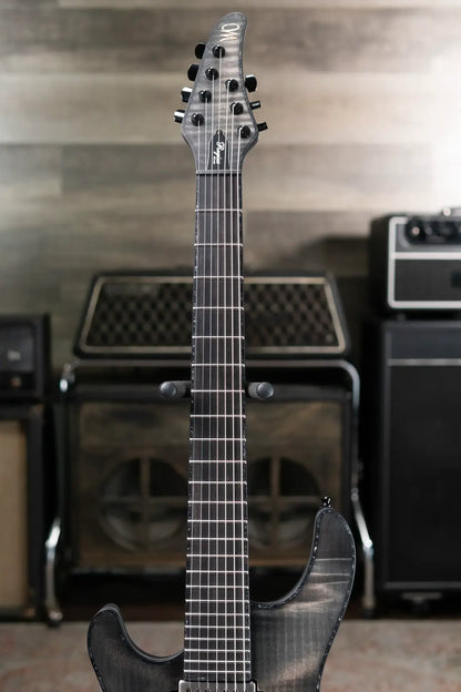 Mayones Regius 4Ever 7 Left Handed Electric Guitar - Antique Black