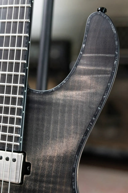 Mayones Regius 4Ever 7 Left Handed Electric Guitar - Antique Black