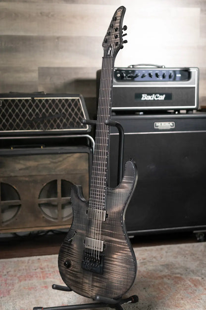 Mayones Regius 4Ever 7 Left Handed Electric Guitar - Antique Black