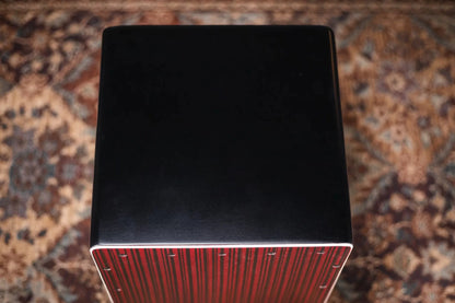 Meinl Backbeat Bass Cajon Crimson Stripe