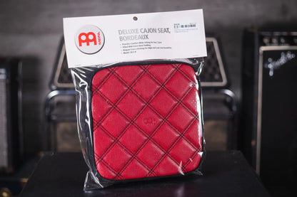 Meinl Percussion Deluxe Cajon Seat, Bordeaux