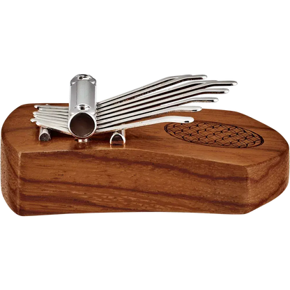 Meinl Sonic Energy Mini Kalimba, 8 notes, Red Zebrawood, Flower of Life