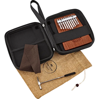 Meinl Sonic Energy Solid Kalimba, 10 notes, Zambesi Redwood, Flower of Life