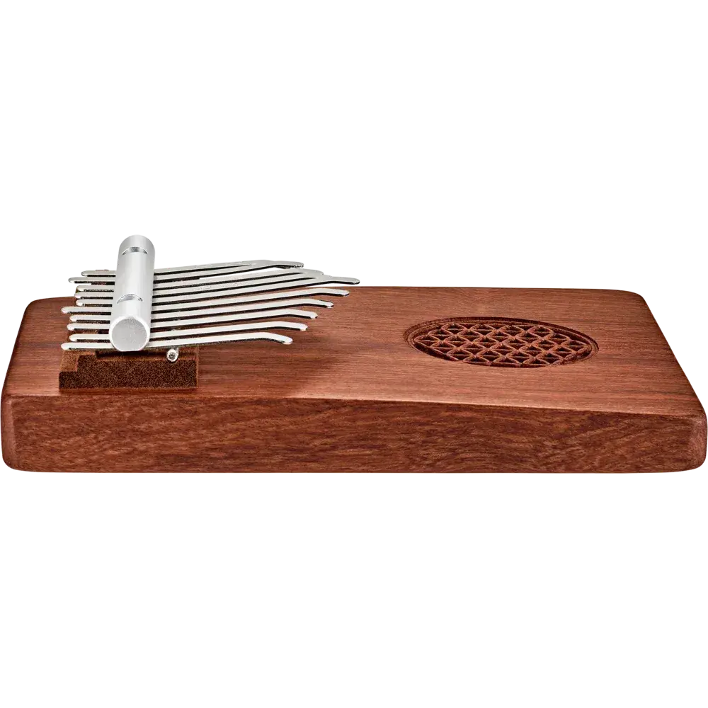 Meinl Sonic Energy Solid Kalimba, 10 notes, Zambesi Redwood, Flower of Life