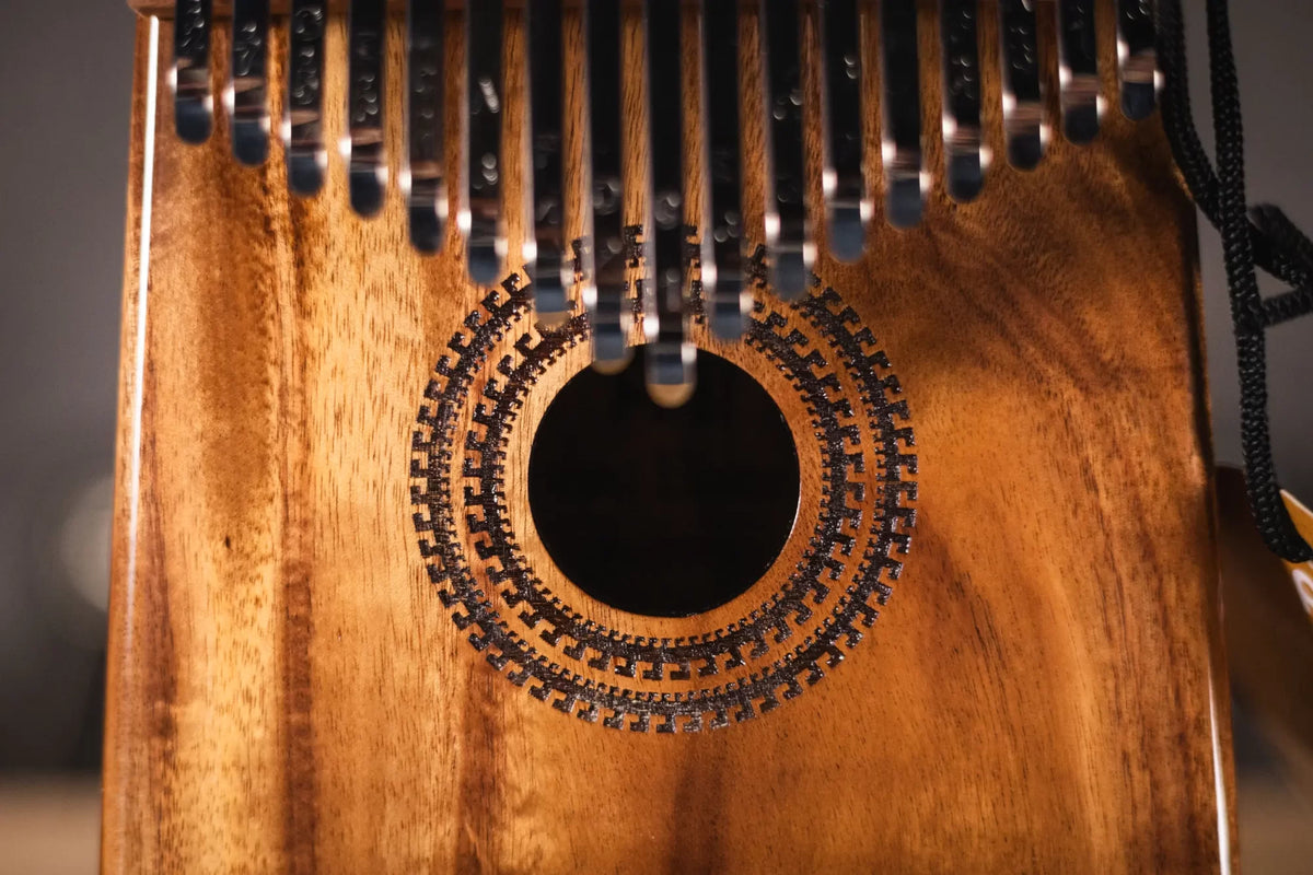 Meinl Sonic Energy Sound Hole Kalimba C Major 17 Notes Acacia haggertys 3