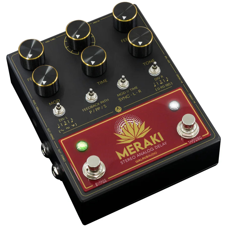 Walrus Audio Meraki Stereo Analog Dual Delay
