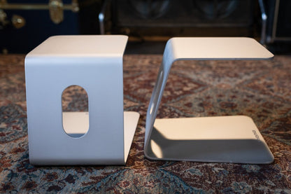 Mono Studio Monitor Stands Silver - Floor Model