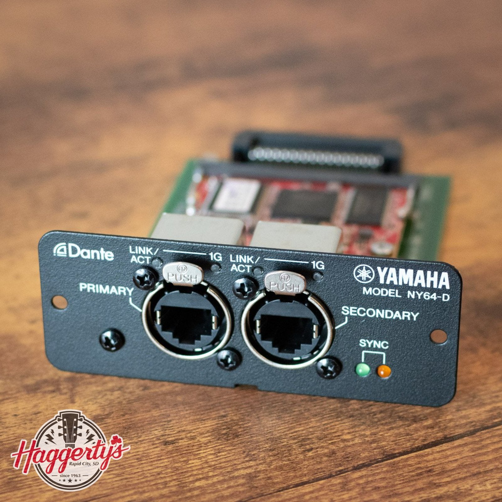 Yamaha NY64-D Audio Interface Dante Expansion Card For TF Mixers