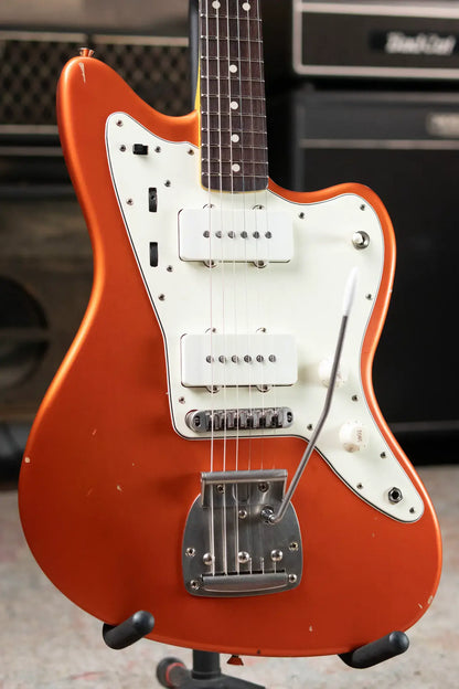 Nash JM 63 Electric Guitar Candy Tangerine with Hardshell Case 6781397ee53db