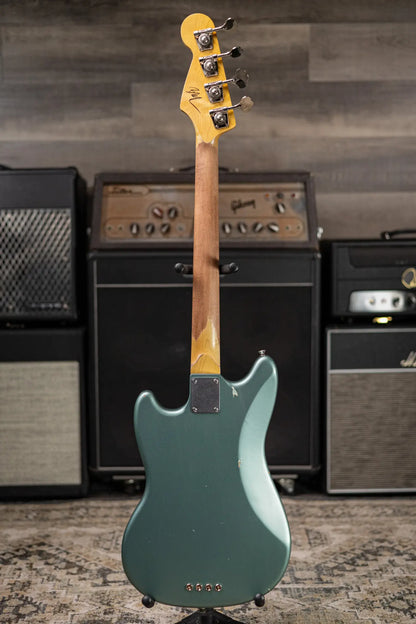Nash MB-63 Mustang Bass - Teal Green Metallic with Hardshell Case