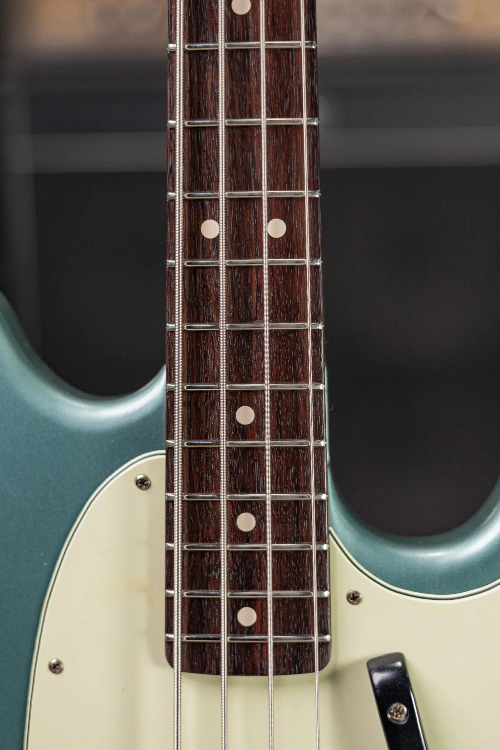 Nash MB-63 Mustang Bass - Teal Green Metallic with Hardshell Case