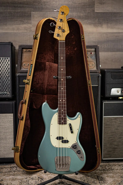 Nash MB-63 Mustang Bass - Teal Green Metallic with Hardshell Case