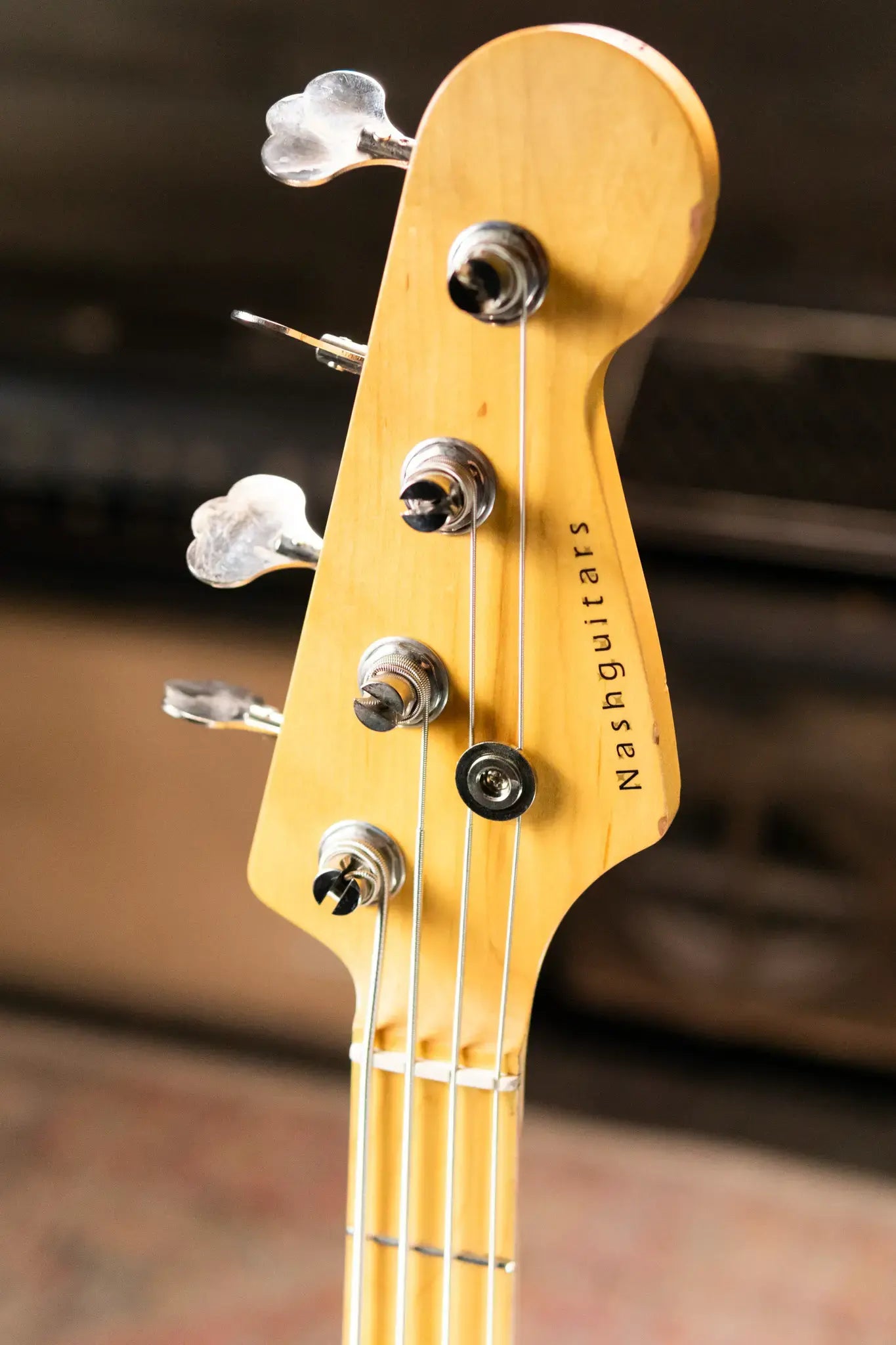 Nash PB-57 Electric Bass - 3-Tone Burst with Hardshell Case